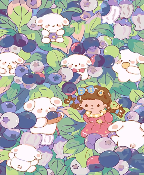 DIY Kawaii Style Diamond Paint - Fruit Roll Up review and price