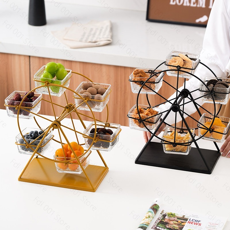 Ferris wheel rotating fruit sn - Food Snacks With Iron review and price
