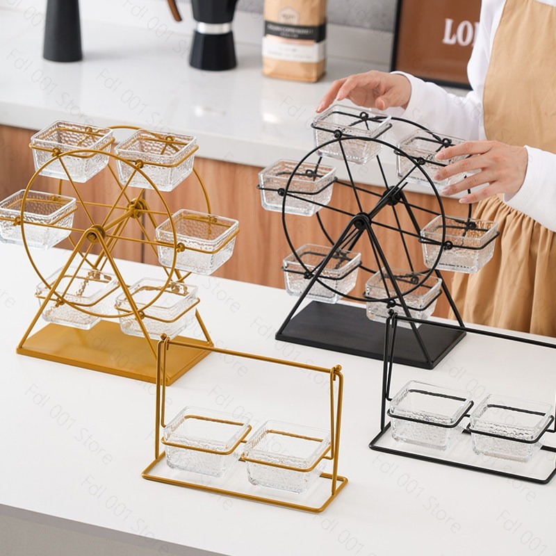 Ferris wheel rotating fruit sn - Food Snacks With Iron review and price