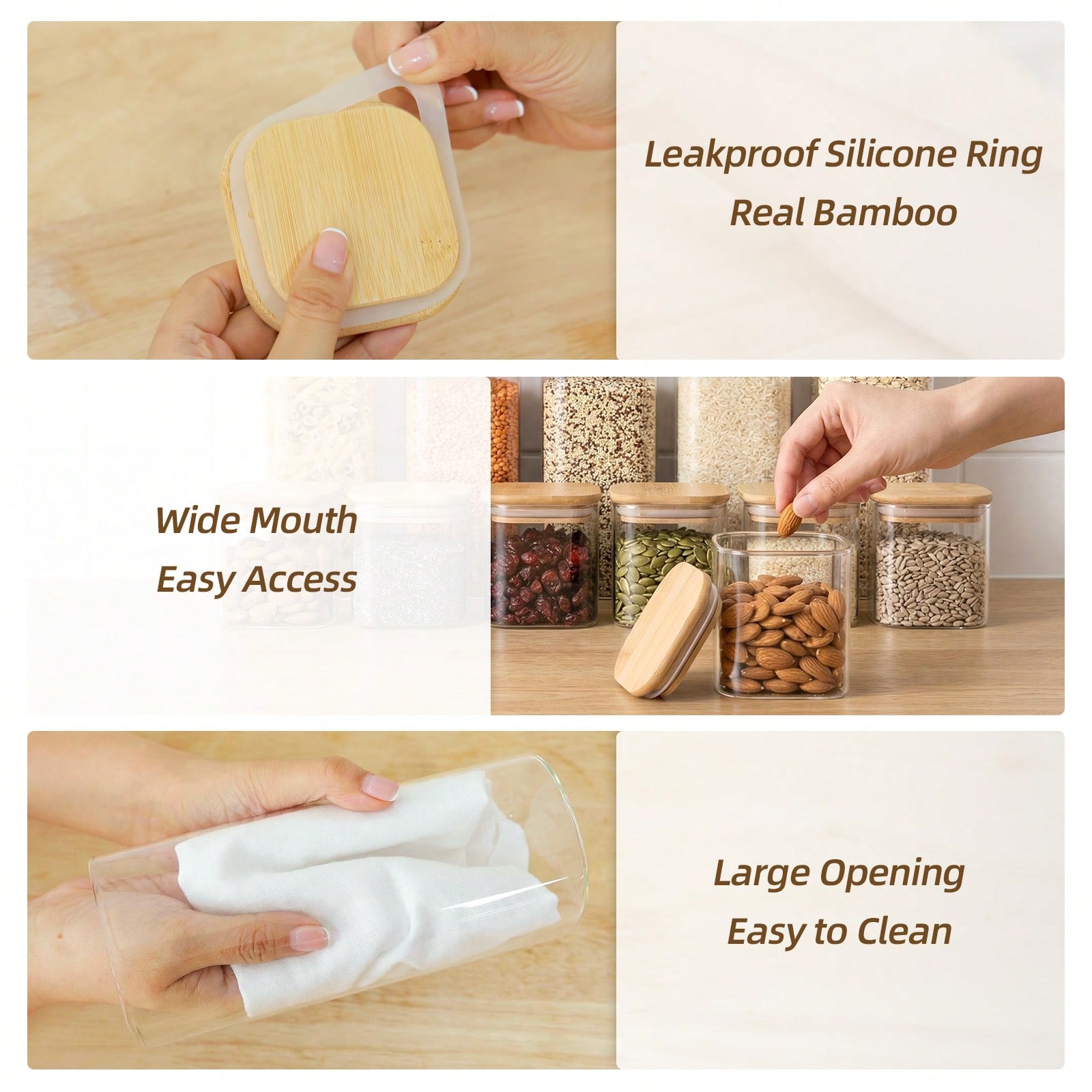Glass Food Storage Containers  - Snacks Food Labels review and price